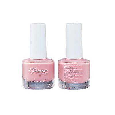 Glimmer Nail Enamel Pink Style 8 ml - Nail Polish