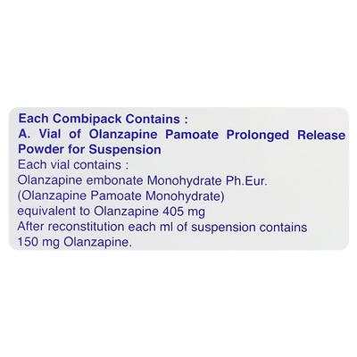 Tolaz LA 405mg Injection 1's - Psychosis-Ans