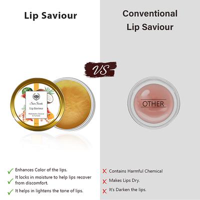 Seer Secrets Watermelon, Coconut & Turmeric Lip Saviour 15 gm - Lip Balms