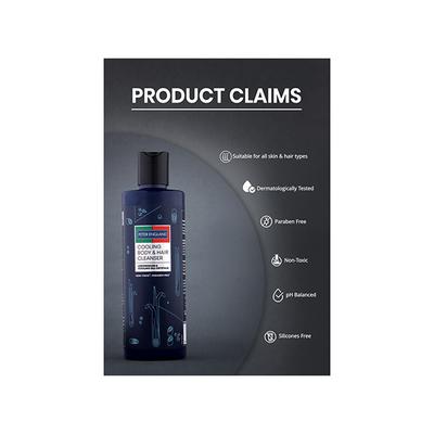 Peter England Cooling Body & Hair Cleanser 250 ml - Shower Gels & Body Wash