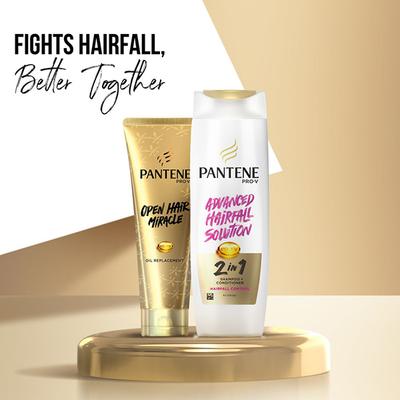 Pantene Advanced Hairfall Solution 2in1 Anti-Hairfall for Women Shampoo + Conditioner 340 g - Shampoos