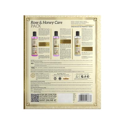 KHADI NATURAL ROSE & HONEY CARE PACK 630 ml - Face Serum
