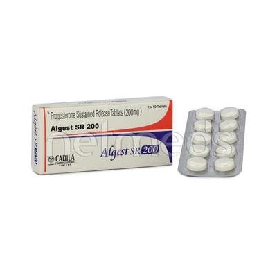 Algest SR 200 Tablet 10'S - Hormonal Therapy-Oes
