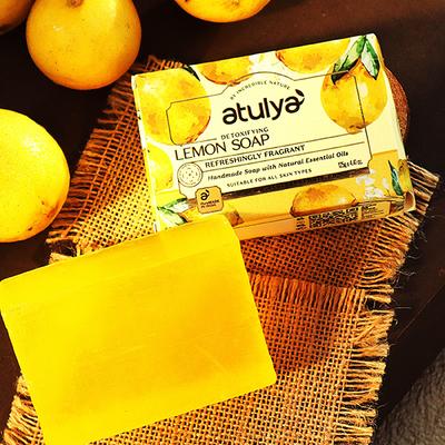 Atulya Lemon Soap 125 gm - Soaps