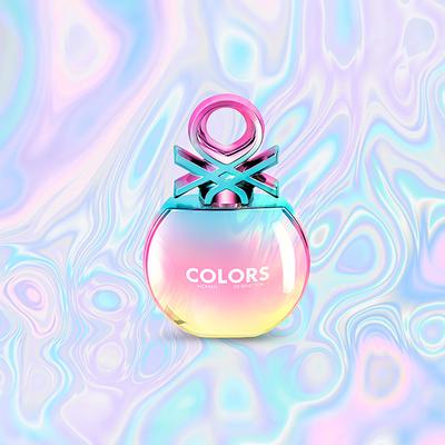 United Colors of Benetton Colors Holo For Women Eau De Toilette 80 ml - Women Perfumes (Edt/Edp)