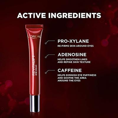 L'Oreal Paris Revitalift Triple Action Eye Cream 15 ml - Face Moisturizers