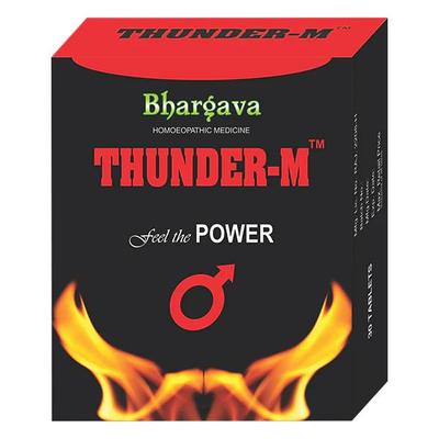 Bhargava Thunder-M Homepathy Tablet 30's - Speciality Medicines