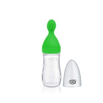 Buddsbuddy Silicone Cereal Feeder - Green 125 ml - Feeding & Nursing