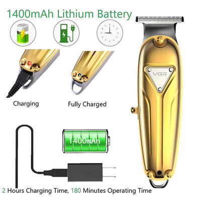 VGR V 056 Trimmer 180 min Runtime 4 Length Settings (Gold) 1's - Trimmers