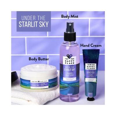 Find Your Happy Place Under The Starlit Sky Souffle Body Butter Chamomile & Rosemary 200 gm - Body Butter