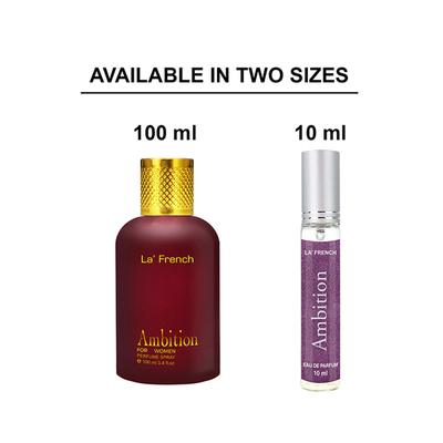La French Ambition Eau De Parfum for Women 10 ml - Women Perfumes (Edt/Edp)