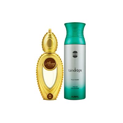 Ajmal Wisal Dhahab EDP Fruity Floral Perfume And Raindrops Femme Deodorant Floral Chypre Fragrance 250 ml - Perfumes (Edt/Edp)