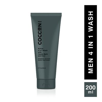 Coccoon Active 4 in 1 Wash 200 ml - Face Wash & Cleansers