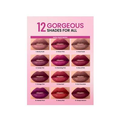 Swiss Beauty Duo Lipstick-Hazel Nude 10 ml - Lipsticks