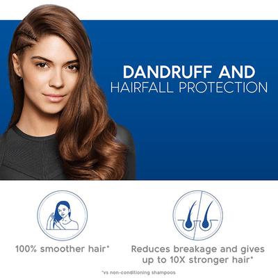 Head and Shoulders 2-In-1 Anti-Hairfall Anti-Dandruff Shampoo + Conditioner 650ml - Shampoos