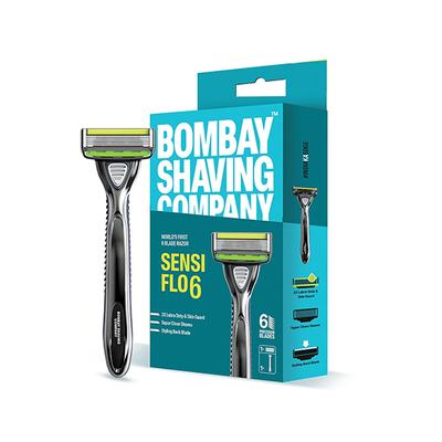 Bombay Shaving Company Sensi Flo 6 Razor for Men, Shaving Razor for Men 100 g - Razors & Cartridges