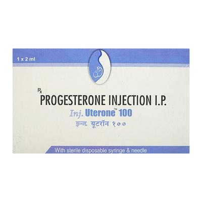 Uterone 100mg Injection 2ml - Hormonal Therapy-Oes