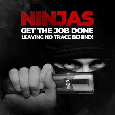 Beardo Ninja-X Vacuum Professional Trimmer 2 In 1 1's - Trimmers