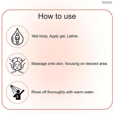 The Love Co. Luxury Water Lily Body Wash for Women - Luxury Shower Gel for Men - Bath & Body Care Essentials - For All Skin Types 250 ml - Shower Gels & Body Wash