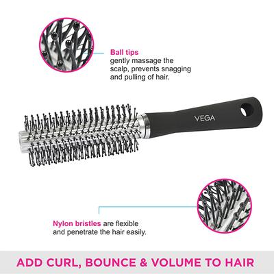 Vega Round Brush (R10 - RB) 93 gm - Hair Brushes