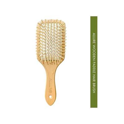 Allure Bamboo Paddle Hair White brush 1's - Hair Brushes