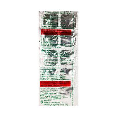 Taloprex Plus 5mg Tablet 10'S - Anxiety-Anx