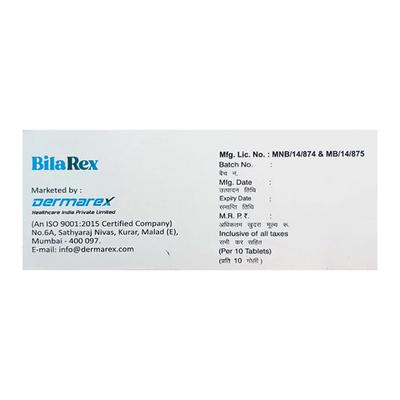 BILAREX Tablet 10's - Allergies-Ant