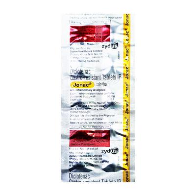 Jonac 50mg Tablet 10'S - Pain relief-Nsa