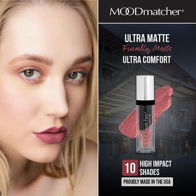 Fran Wilson Moodmatcher Liquid Matte Miss Mauve 2 ml - Liquid Lipsticks