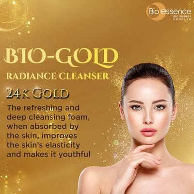 Bio-Essence Bio-Gold Radiance Cleanser 100 gm - Face Wash & Cleansers