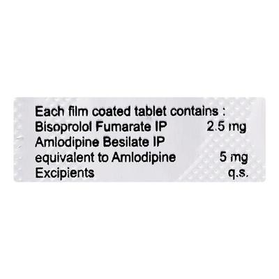 Bisoheart AM 2.5mg Tablet 10'S - Hypertension-Bet