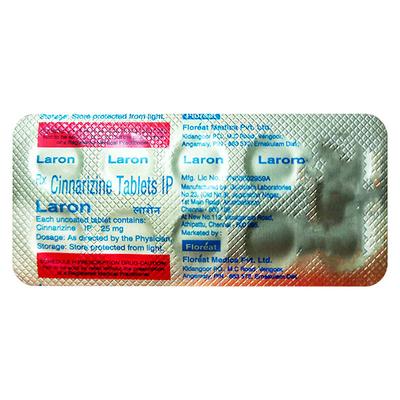 LARON 25 Tablet 10's - Vertigo-Ant