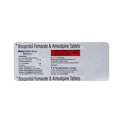 BISOPHARM A 2.5 Tablet 10's - Hypertension-Ang