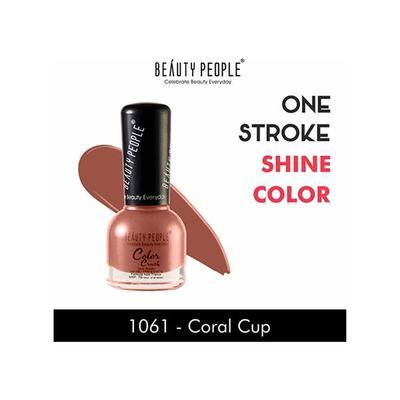 Beauty People Color Crush Nail Polish 1061 Coral Cup 12 ml - Nail Polish