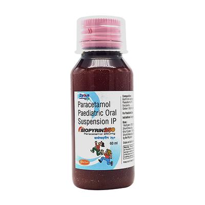 Biopyrin 250mg Suspension 60ml - Fever-Non