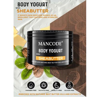 Mancode Shea Butter Body Yogurt 100 gm - Lotions & Creams