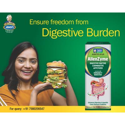 Allen Allenzyme Liquid 250 ml - Personal Care (Ayush)