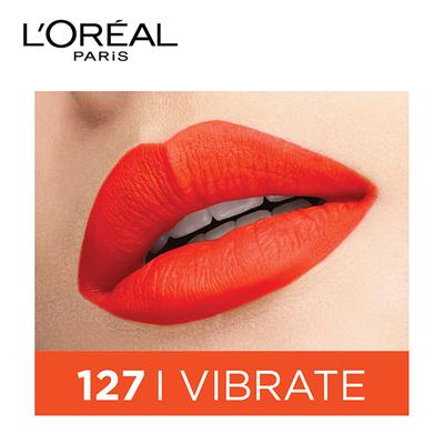 L'Oreal Paris Rouge Signature Matte Liquid Lipstick 127 I Vibrate 7 ml - Lipsticks