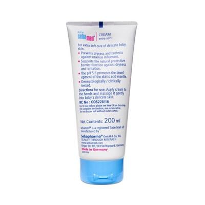 Sebamed Baby Cream Extra Soft 200 ml - Baby Skin Care