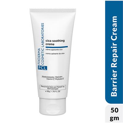 Fixderma FCL Cica Soothing Cream For Soothing and Calming Effects for Sensitive Skin (50 g) - Face Moisturizers