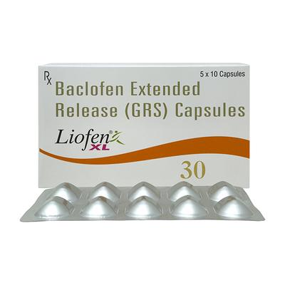 Liofen XL 30mg Capsule 10'S - Muscle Cramps/Spasticity-Mus