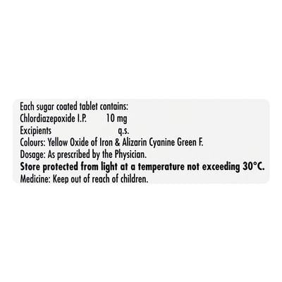 Librium 10mg Tablet 15'S - Anxiety-Anx