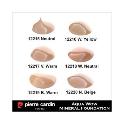 Pierre Cardin Parisaqua Wow Mineral Foundation 406 Ivory Skin With Warm Yellow 30 ml - Foundation