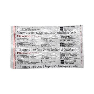 Pantocar D Capsule 10'S - Ulcer/Reflux/Flatulence-Aaa