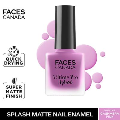 Facescanada Ultime Pro Splash Nail Enamel Cashmera Pink M12 8 ml - Nail Polish