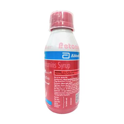 BETONIN AST NO ADDED SUGAR Syrup 225ml - Supplements-Vam