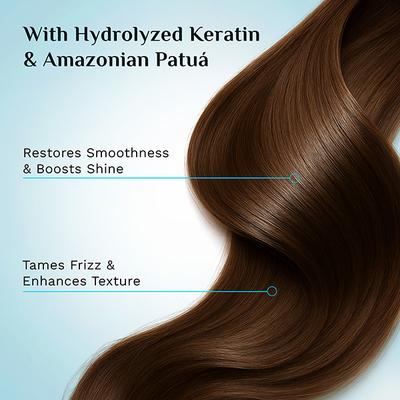 Pilgrim Patua Smoothening Shampoo for Dry & Frizzy Hair 400 ml - Shampoos