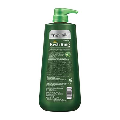 Emami Kesh King Ayurvedic Hairfall Expert Damage Repair Shampoo 600ml - Shampoos
