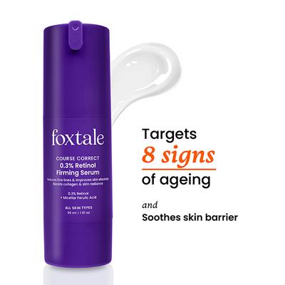 Foxtale Course Correct 0.3% Retinol Firming Serum 30 ml - Face Serum