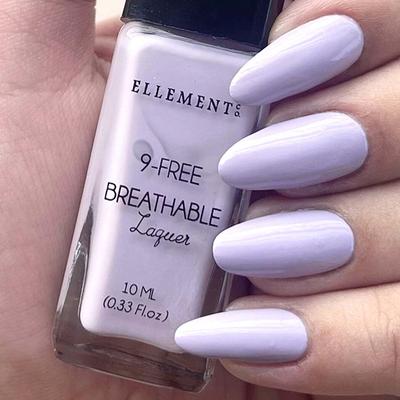 Ellement Co. Vegan Nail Lacquer - Purple Haze, 10ml - Nail Polish